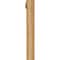 Ekena Millwork Traditional Block Rough Sawn Bracket w/ Offset Brace, Western Red Cedar, 6"W x 38"D x 44"H BKT0604X38X44TRA05RWR - alternate 4